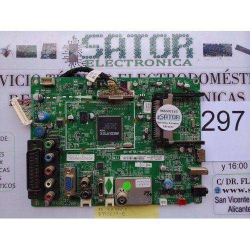 Placa MAIN 40-MT10L1-MAC2XG XD-102 y Sintonizador TDTK-G731D
