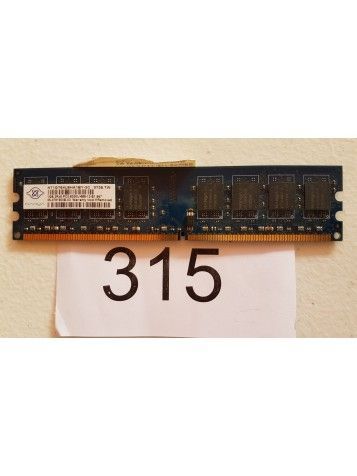 Tarjeta Memoria RAM DDR2 Nanya NT1GT64U8HA1BY-3C