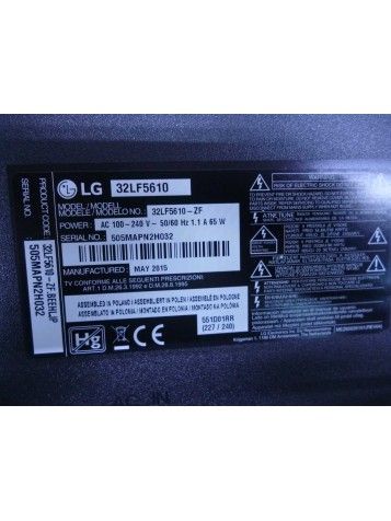 Despiece TV LG 32LF5610-ZF