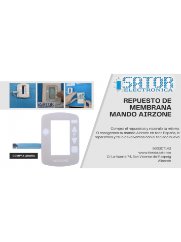 Reparación Circuito Control de Aire Airzone DOMO-TER-V1