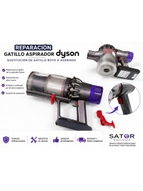 Reparación Gatillo Aspirador Dyson con Recogida y Envío