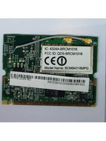Módulo WIFI Wireless Bd BCM94318MPG