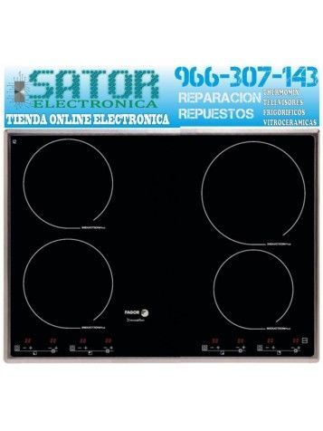 Reparar Vitroceramica Fagor 5IFT800S