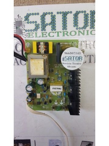 Reparar circuito plataforma vibratoria BCT-DRV V3 - Sator Electrónica