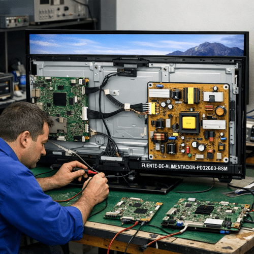 Fuente de Alimentación PD32G03 Bsm para TV Samsung